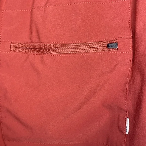 Vuori The Rise The Shine Red Men's Shorts XL - Picture 7 of 9